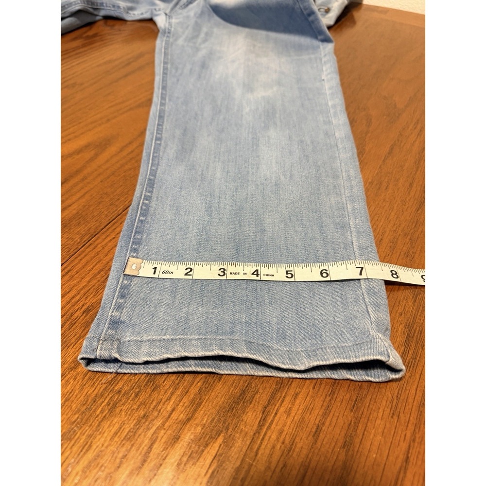 Barbell Apparel Jeans Mens 38 Blue Athletic Straight Fit Light Wash, FLAW - Picture 12 of 12
